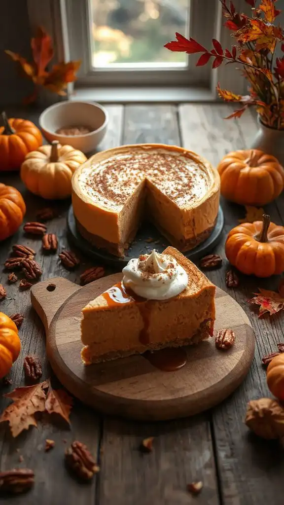 delightful autumn cheesecake recipe