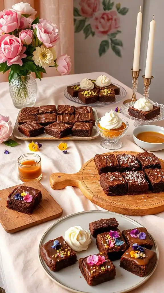 delightful brownies with twist