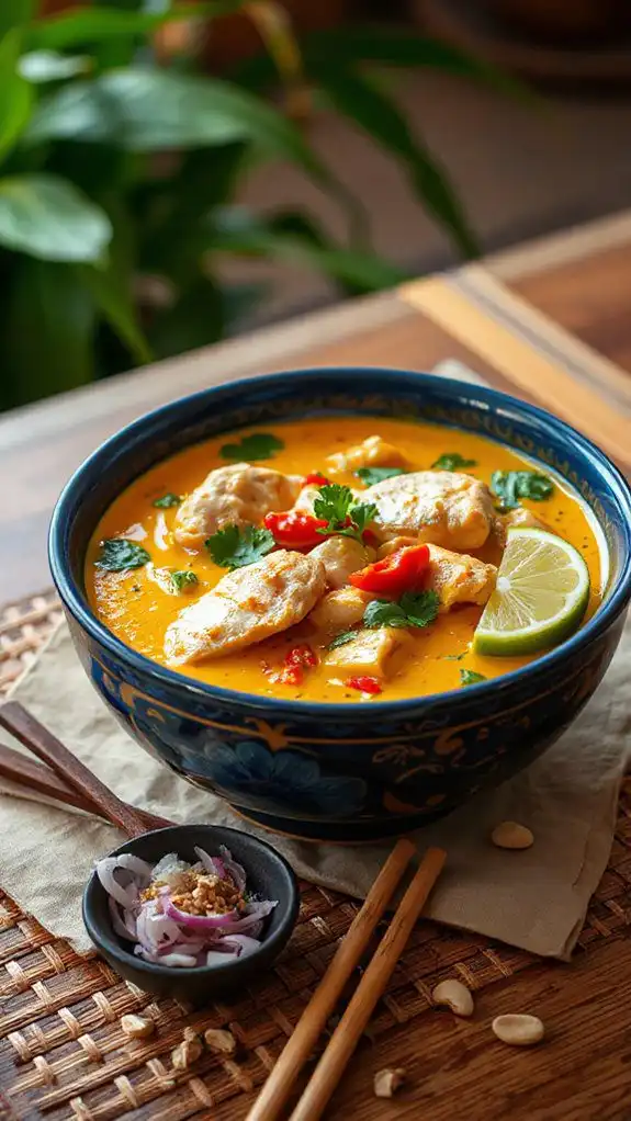 delightful coconut curry bowl
