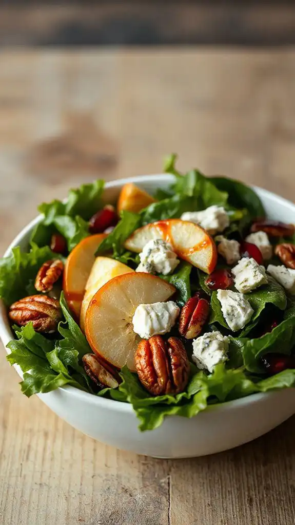 delightful fall inspired salad