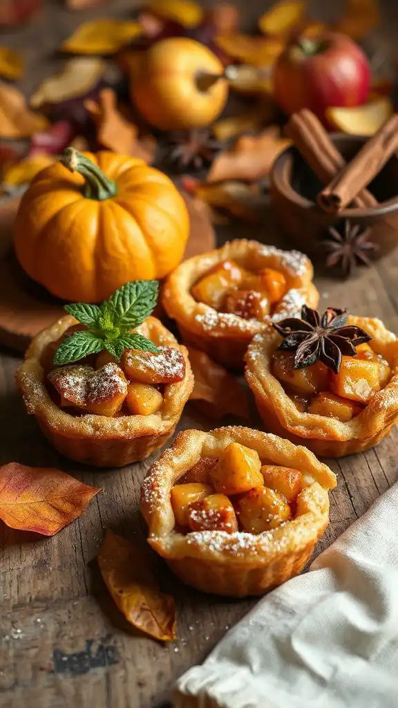delightful mini apple pastries