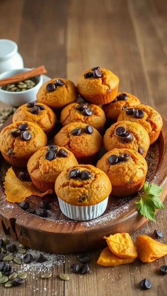 delightful moist chocolate muffins