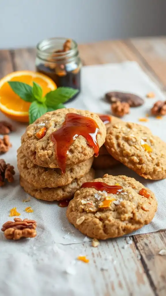 delightful orange maple cookies