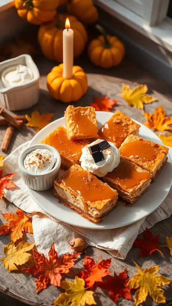 delightful pumpkin cheesecake bars delightful pumpkin cheesecake bars
