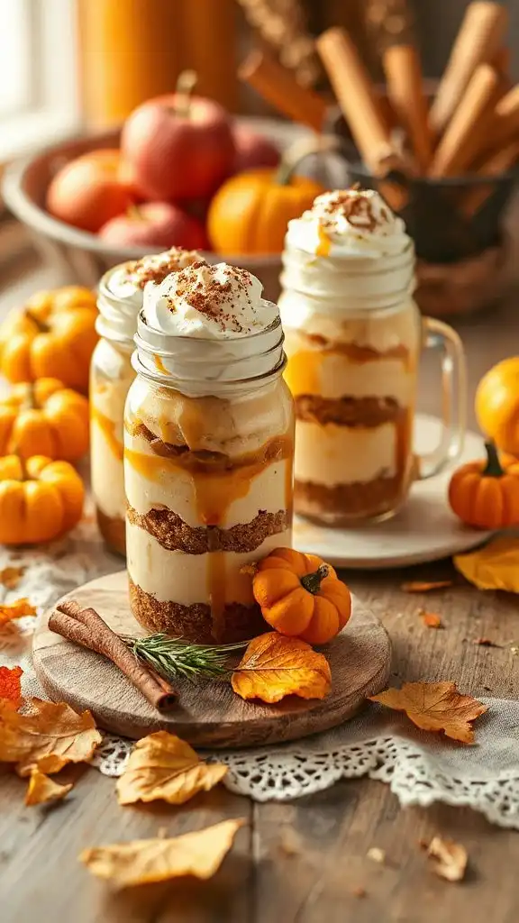 delightful pumpkin spice cheesecake