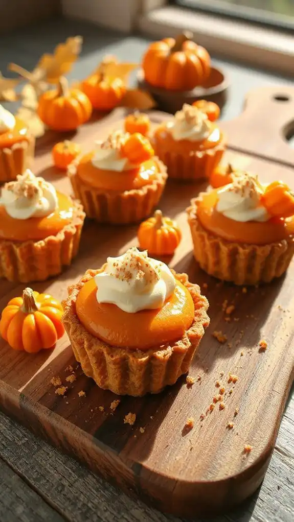 easy mini pumpkin cheesecakes easy mini pumpkin cheesecakes