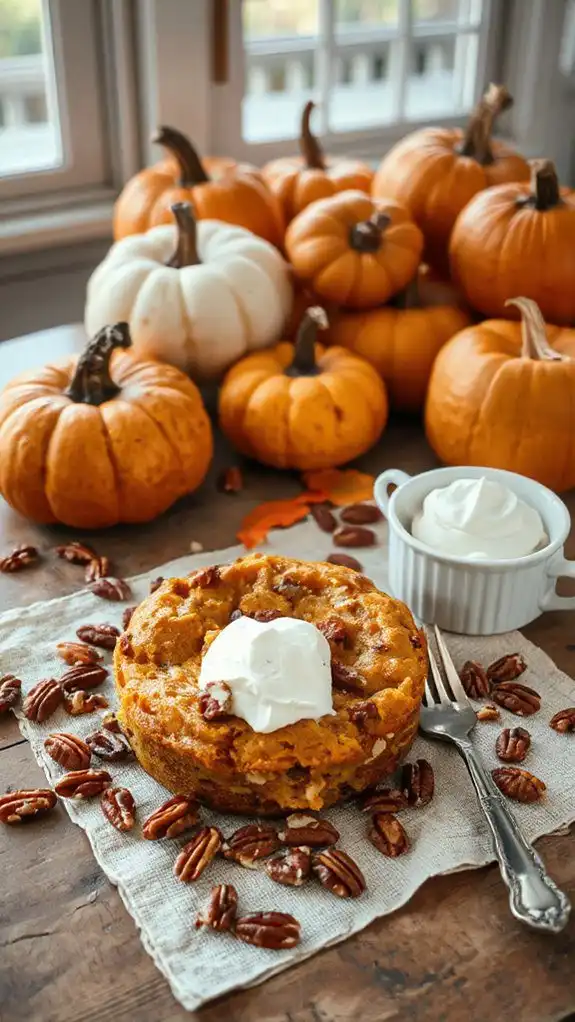 easy pumpkin pecan dessert