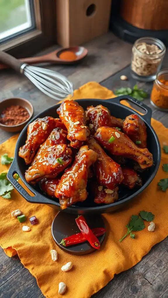 effortless crispy chicken wings