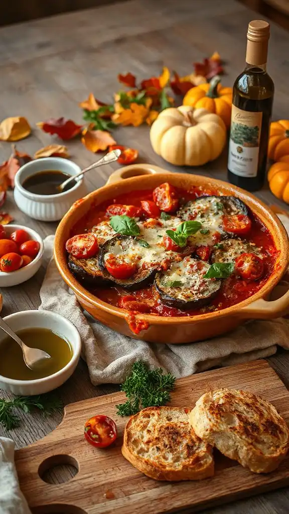 eggplant parmesan bake recipe