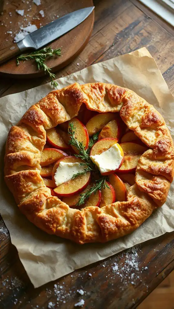 elegant apple brie galette elegant apple brie galette
