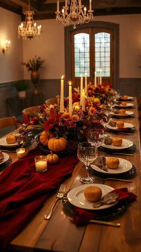 elegant autumn dining ideas