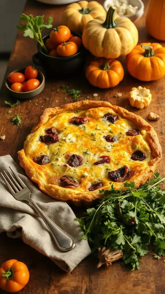 elegant autumn frittata recipe