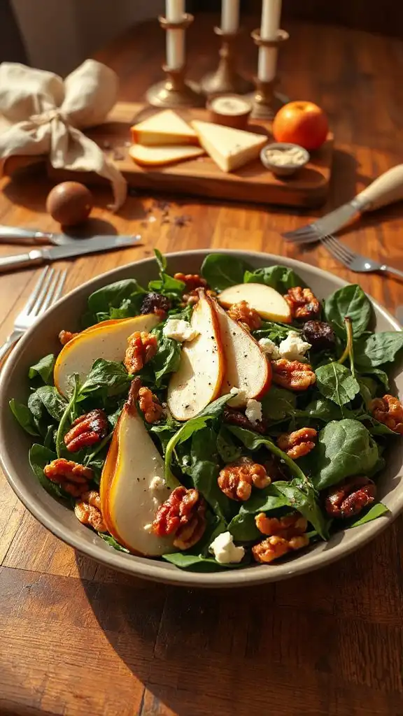 elegant autumn salad delight
