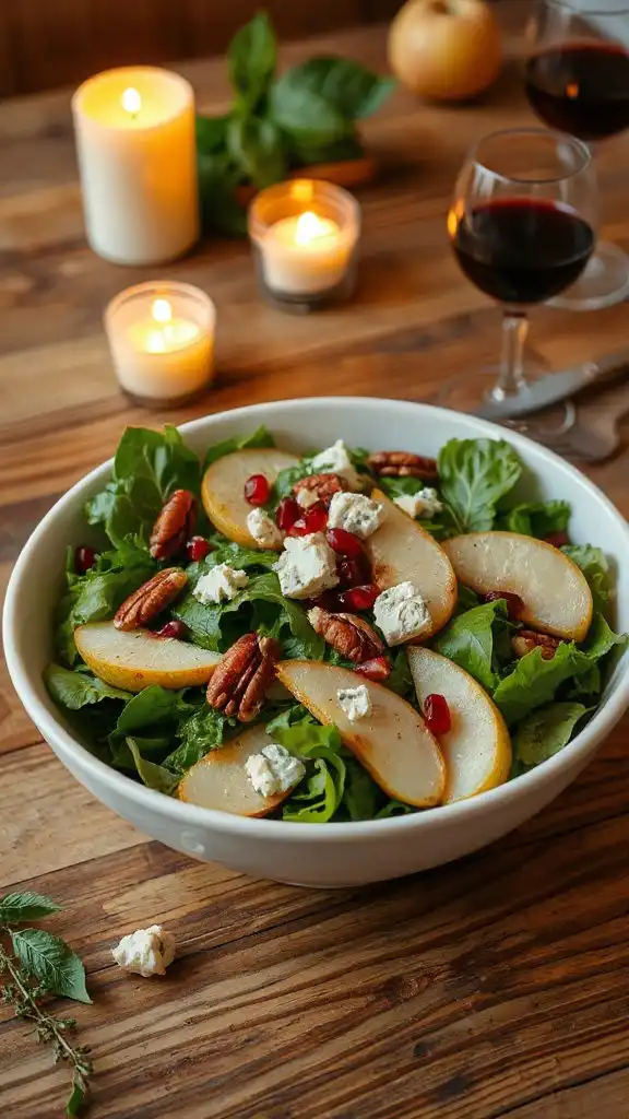 elegant fall salad delight