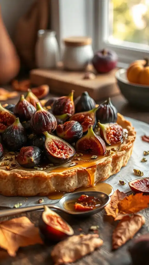 elegant fig honey dessert