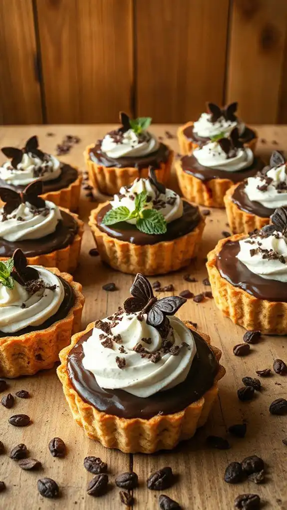 elevate pie with garnishes