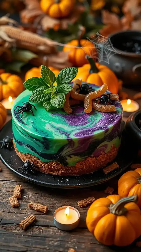 enchanting halloween cheesecake recipe