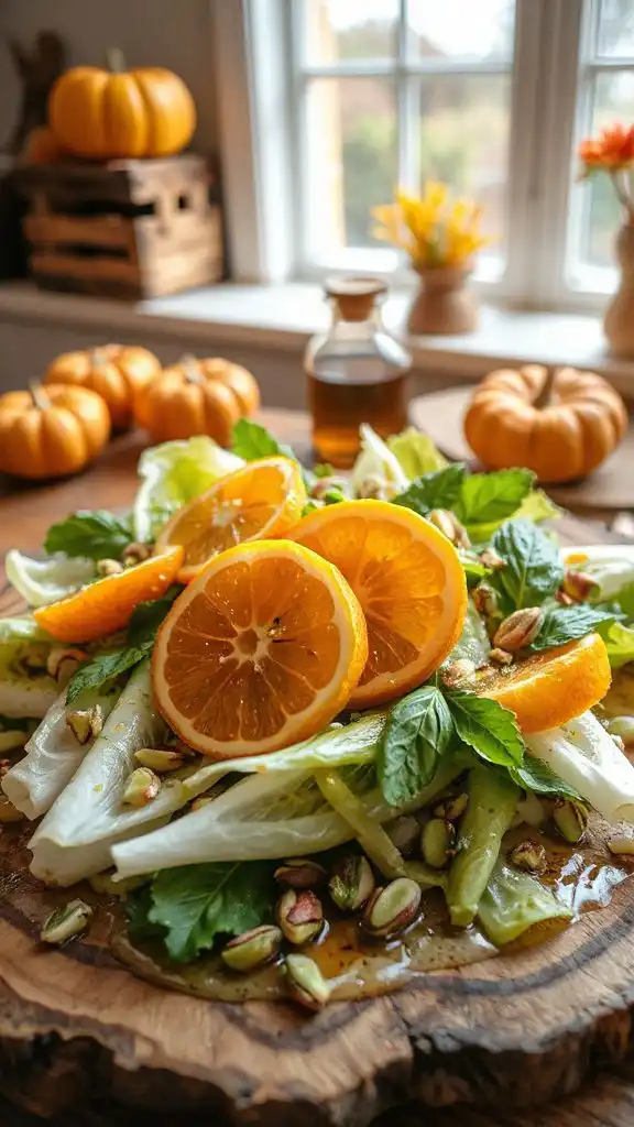 endive salad with oranges
