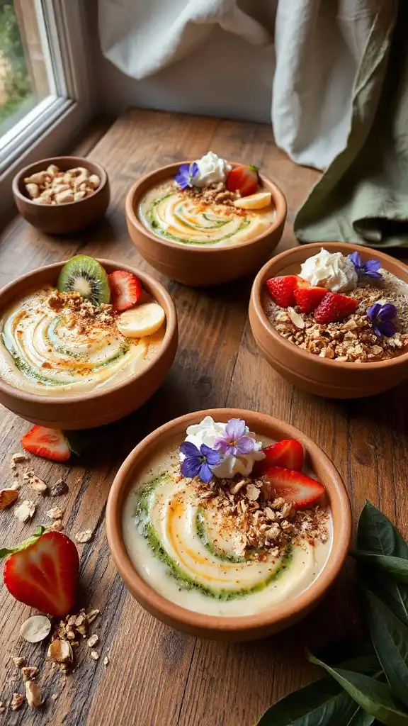 energizing matcha smoothie bowl