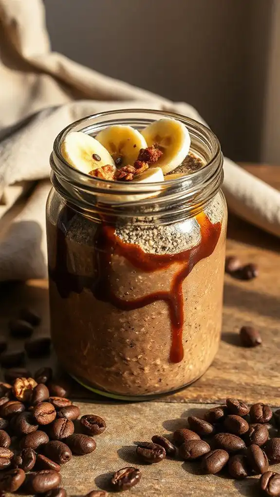 energizing mocha banana oats energizing mocha banana oats