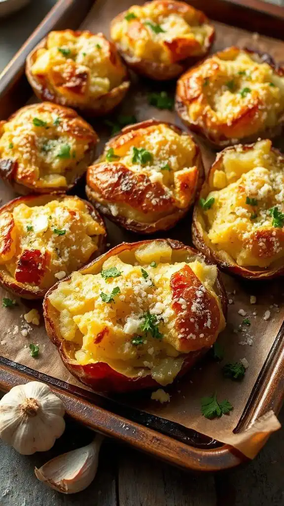 extra crispy smashed potatoes