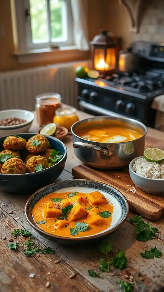 falafel coconut curry recipe