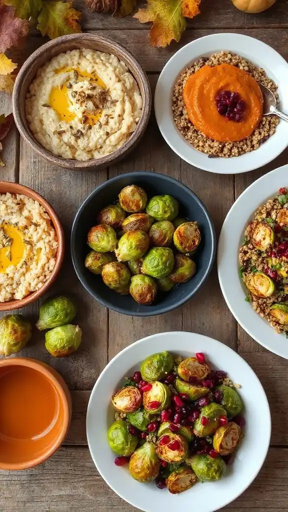 fall dinner ideas brussels sprouts
