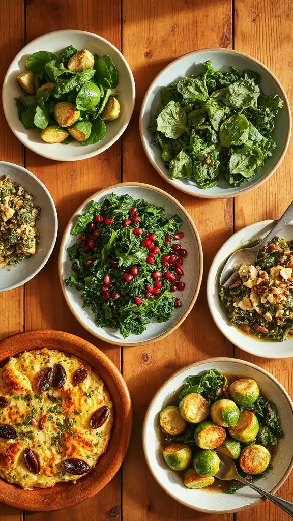 fall dinner recipes featuring greens