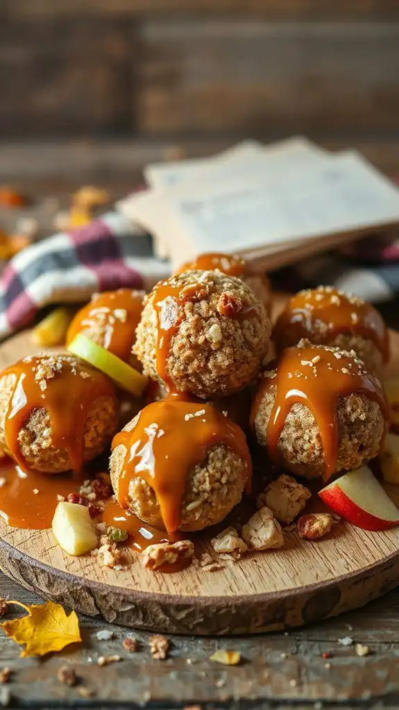 fall inspired no bake snacks