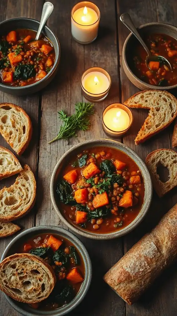 fall lentil stew recipes