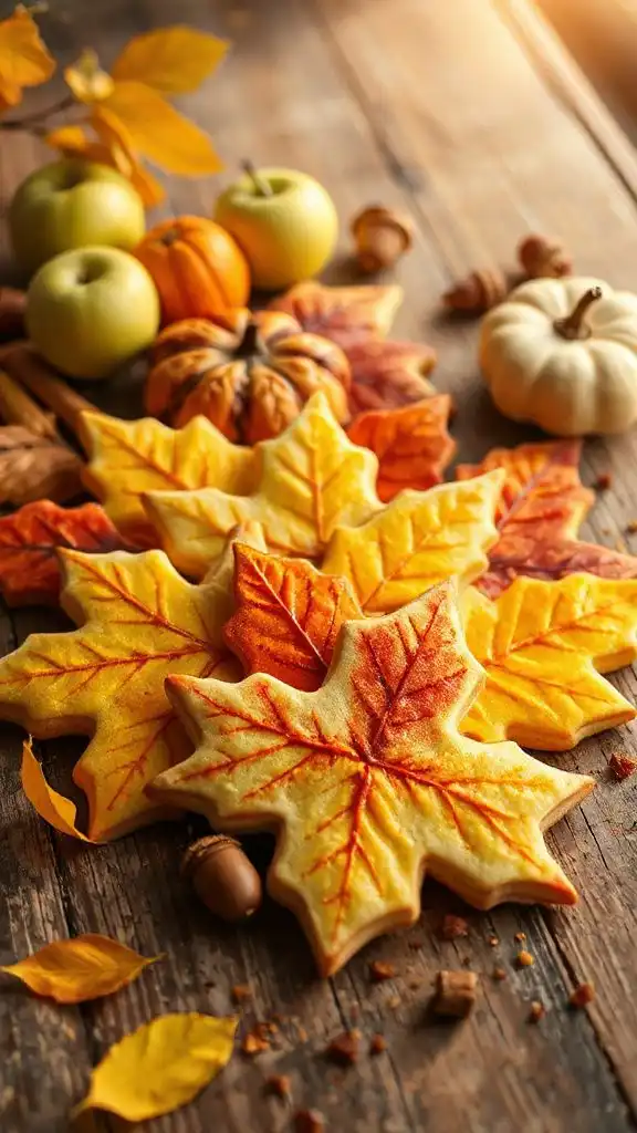 fall themed cookie decorating activity