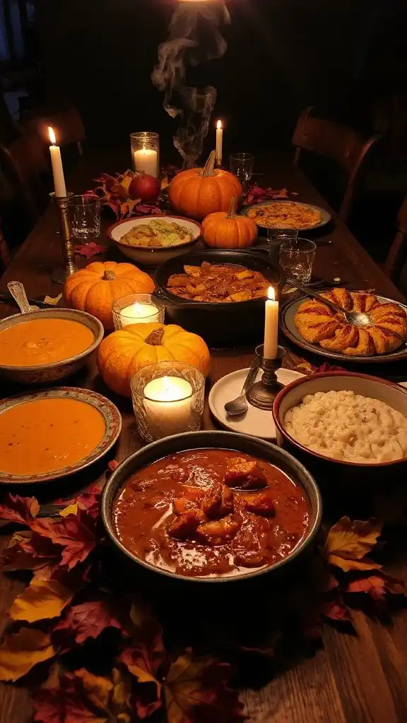 fall themed dinner recipes