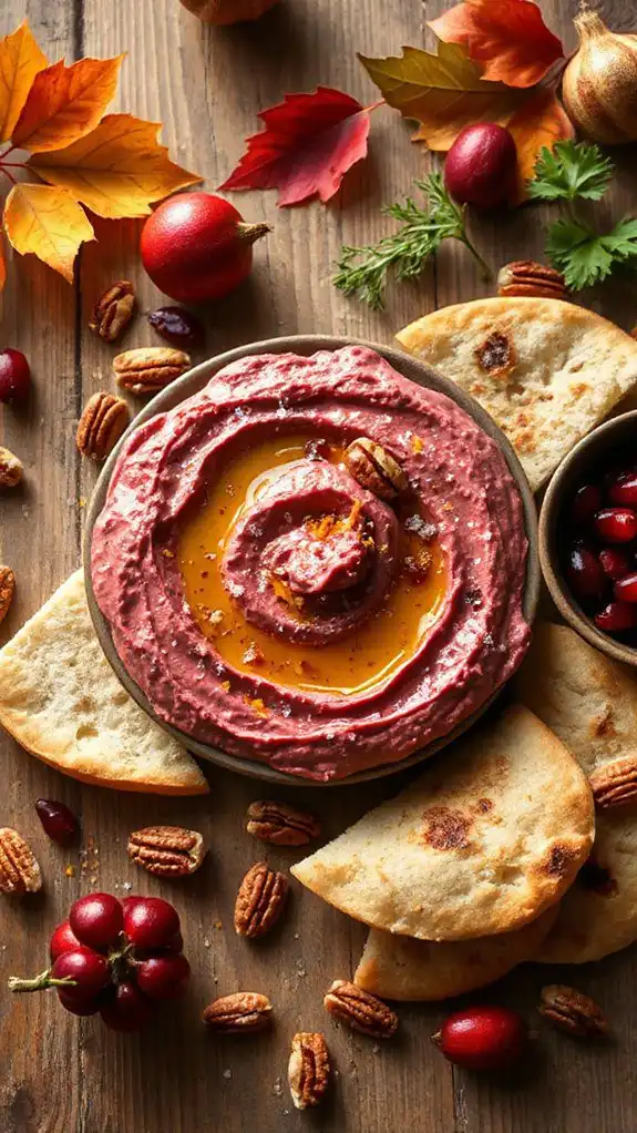 festive cranberry orange dip