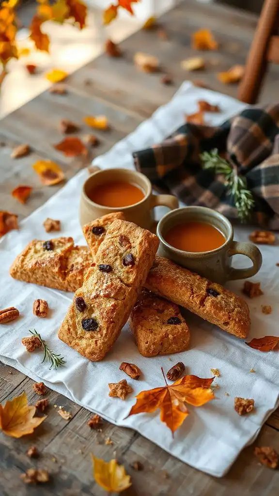 festive gingerbread biscotti recipe