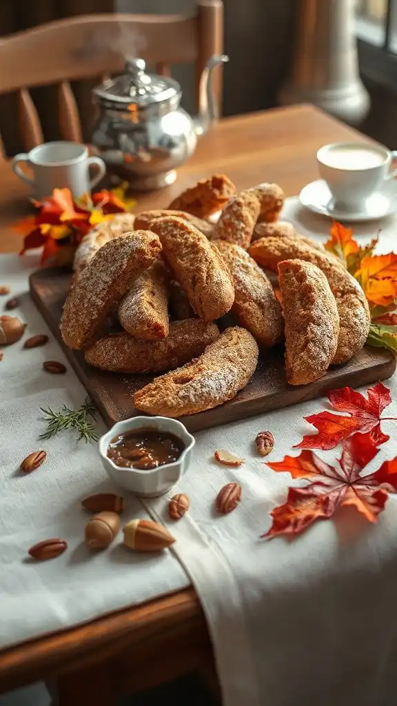 festive gingerbread biscotti recipe