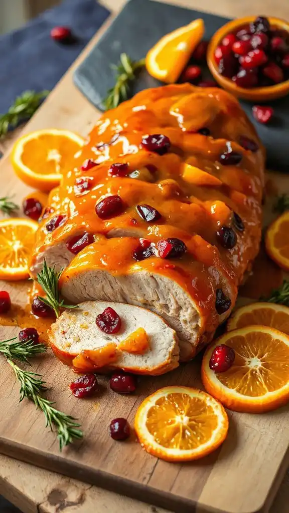 festive pork glazed delight