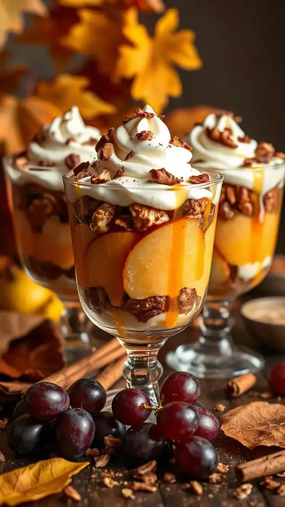 festive pumpkin spice parfait festive pumpkin spice parfait