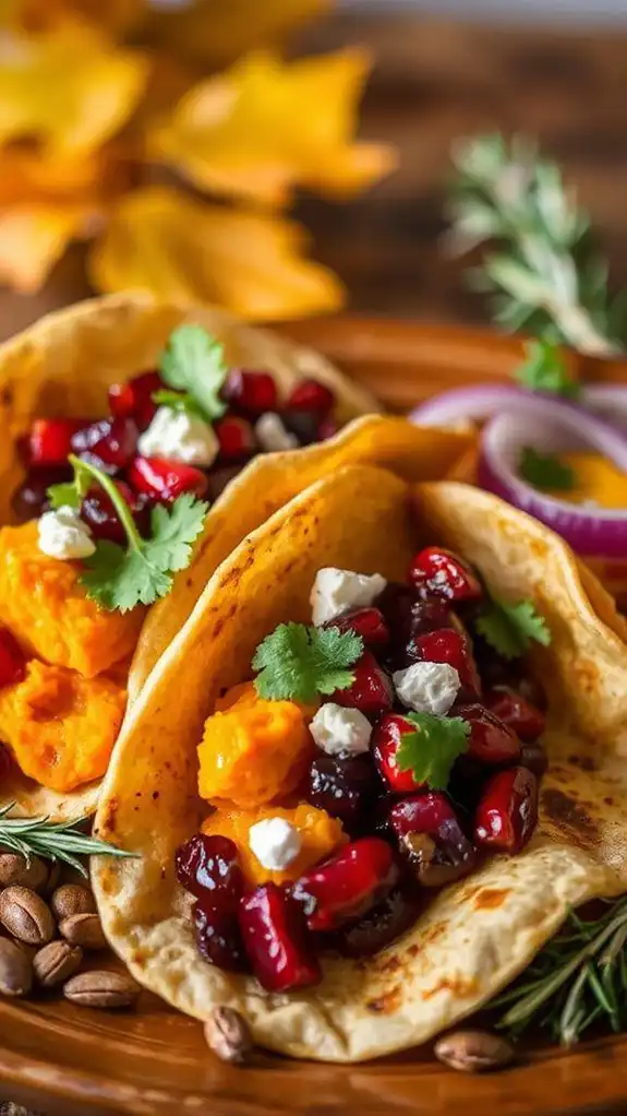 festive vegetarian taco recipe
