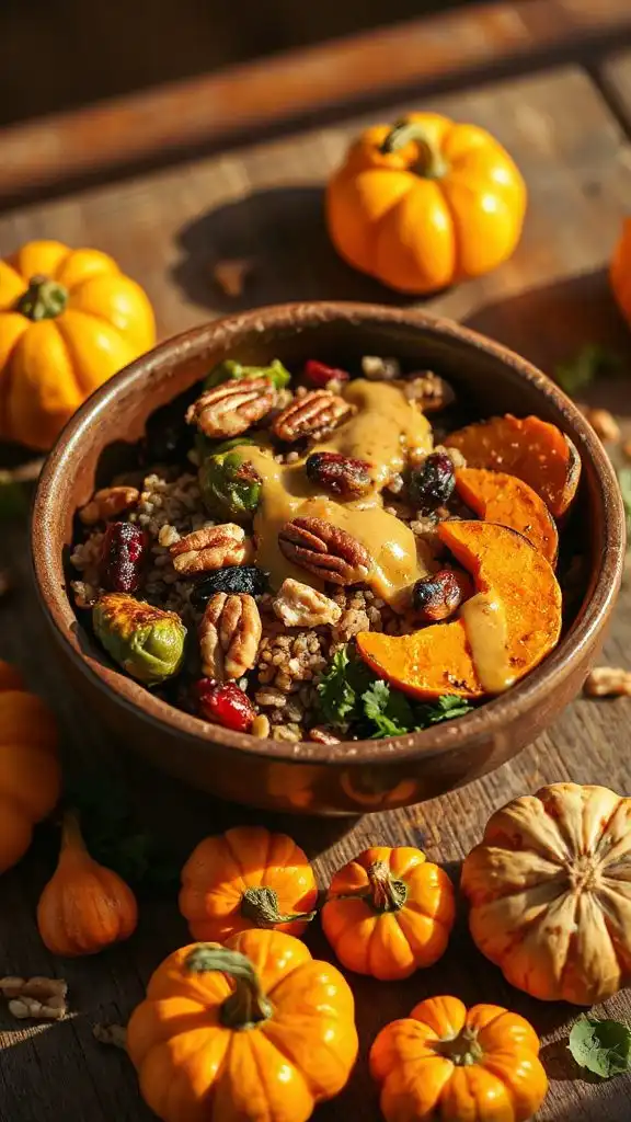 festive wild rice bowl festive wild rice bowl