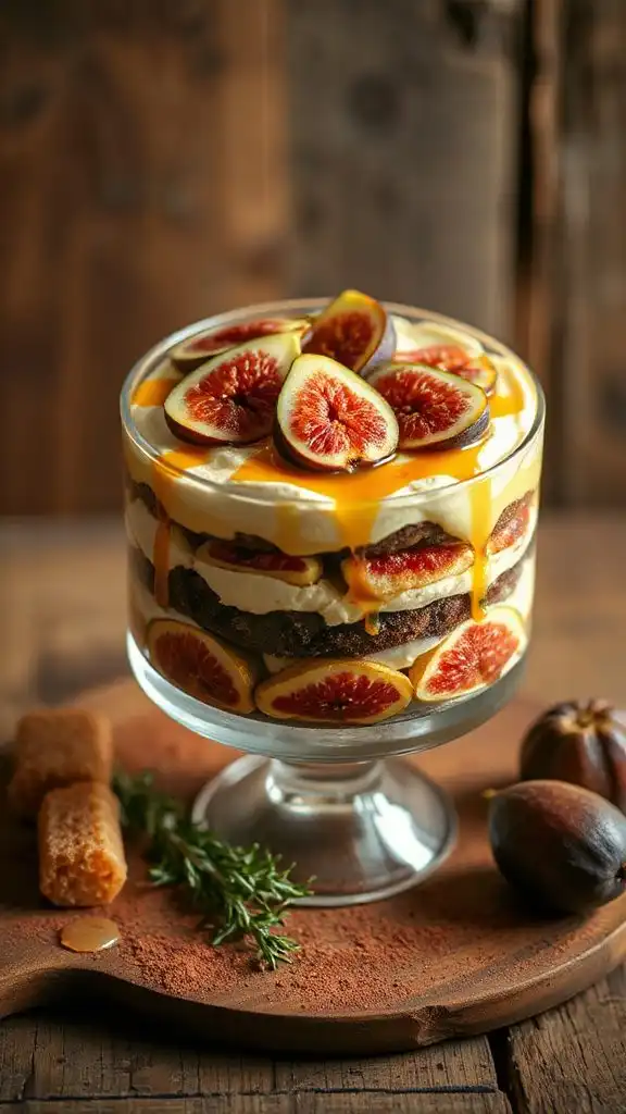 fig infused honey dessert delight