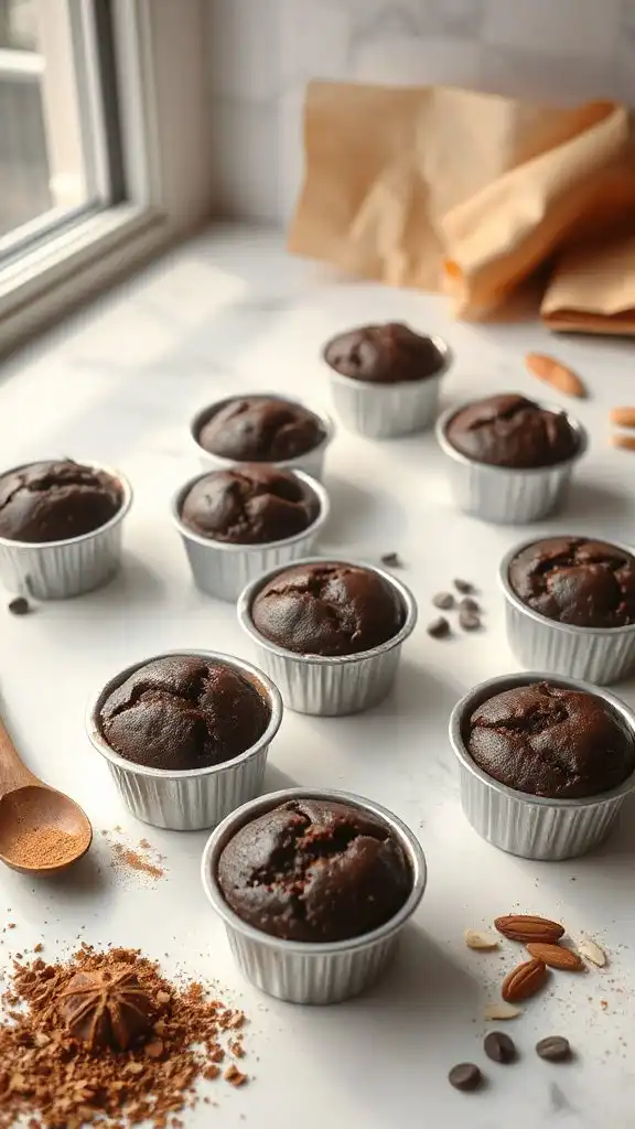 fill mini loaf pans