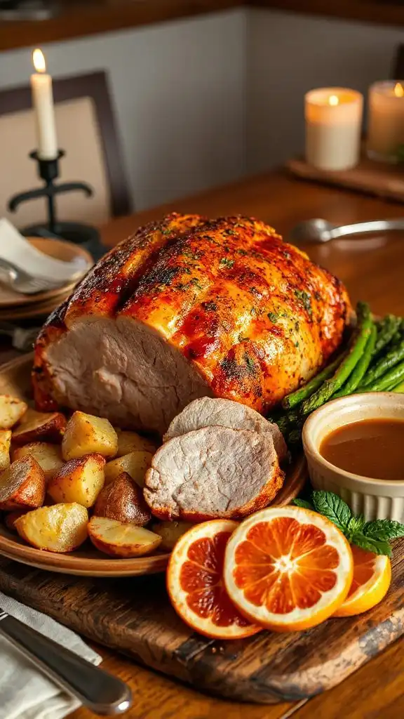 flavor packed citrus pork roast
