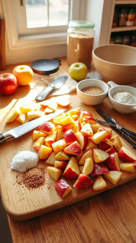flavorful apple filling preparation