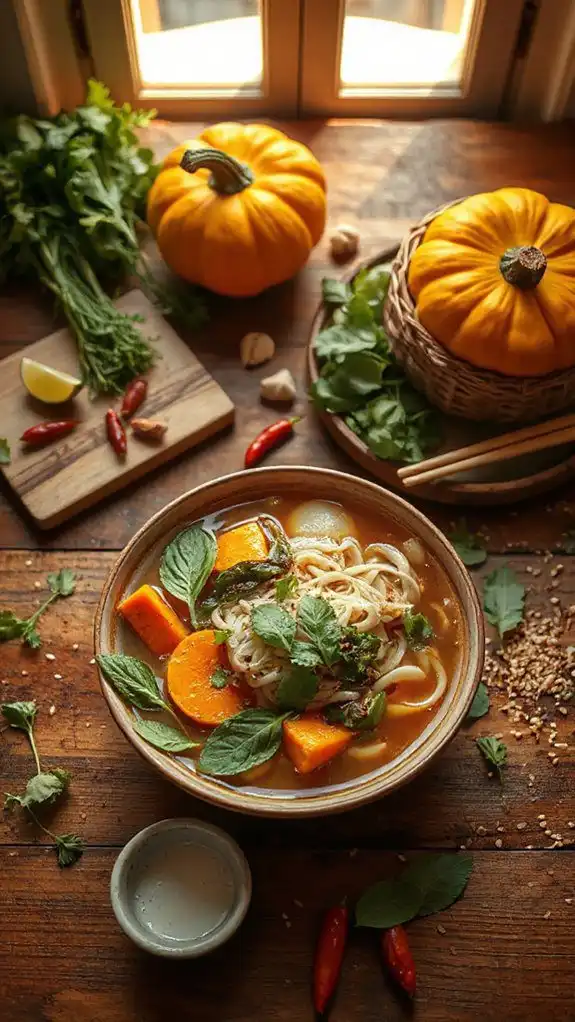 flavorful autumn vegetable soup