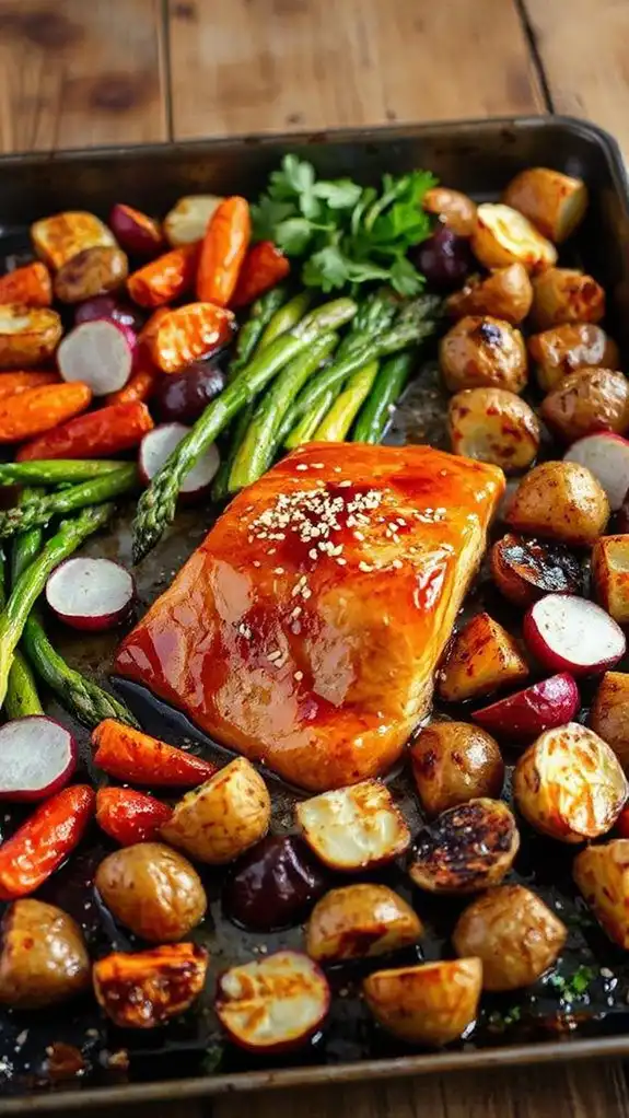 flavorful healthy salmon dish