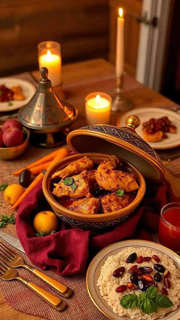 flavorful moroccan chicken stew
