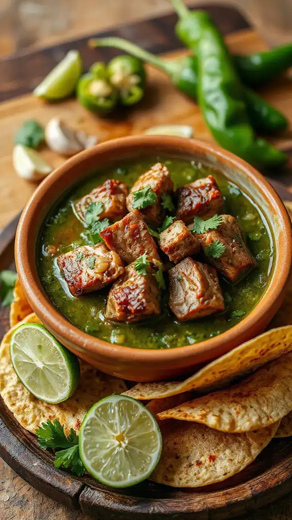 flavorful pork chili stew