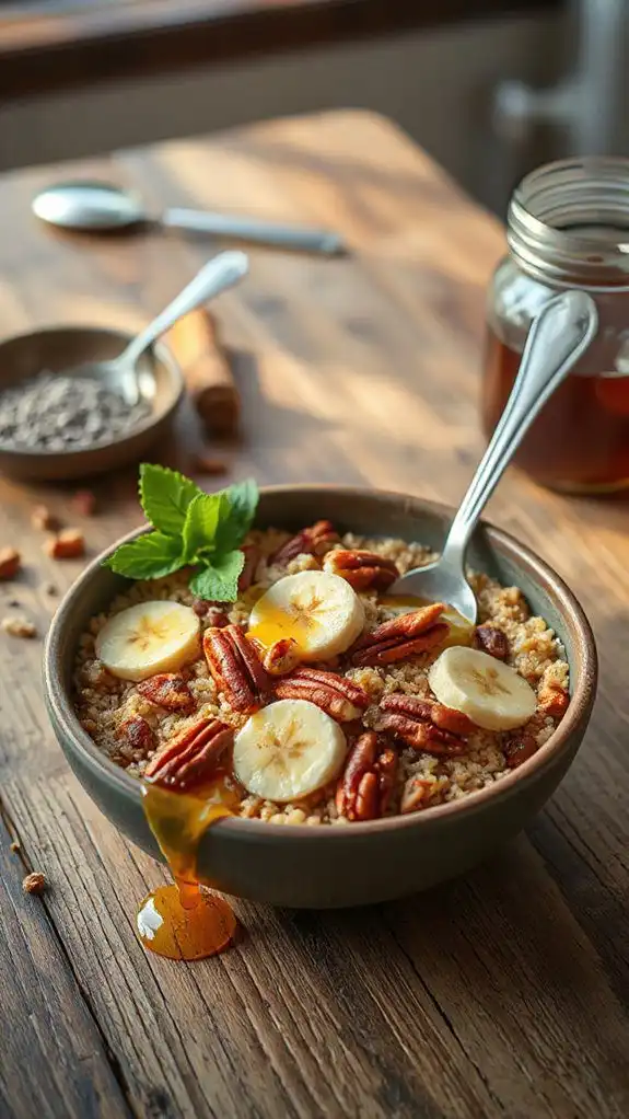 flavorful quinoa breakfast bowl