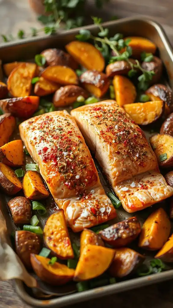 flavorful sheet pan dinner flavorful sheet pan dinner