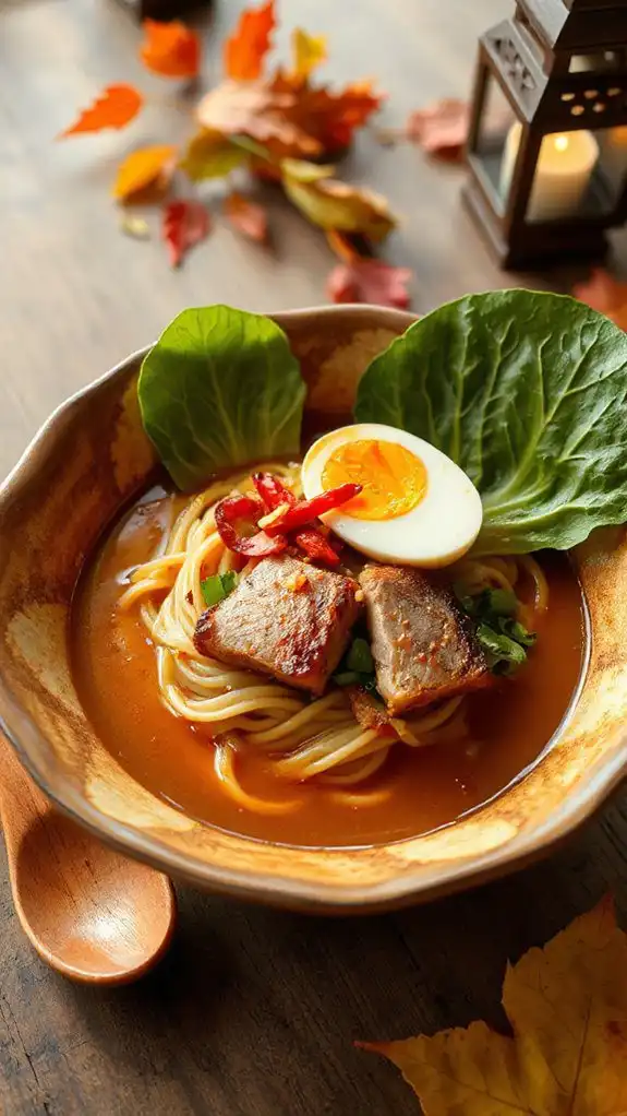 flavorful spicy noodle soup